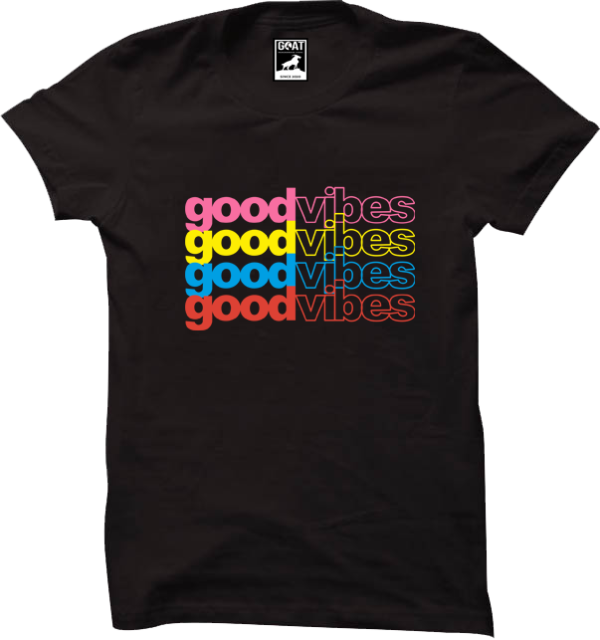 Good Vibes Men's T-shirt Shop Online at Low Prices