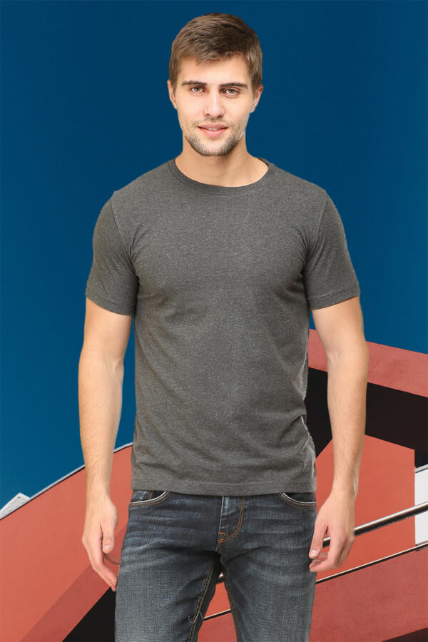 men-s-round-neck-plain-t-shirt-charcoal-melange-regular-fit-t-shirt-GOAT