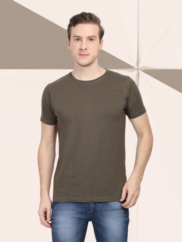 men-s-round-neck-plain-t-shirt-olive-green-regular-fit-t-shirt-GOAT