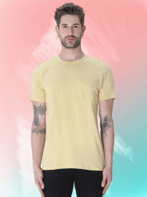 men-s-round-neck-plain-t-shirt-beige-regular-fit-t-shirt-GOAT