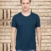 men-s-round-neck-plain-t-shirt-Petrol-blue-regular-fit-t-shirt-GOAT