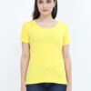 New Yellow_womens_plain_t-shirt