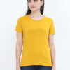 Mustard Yellow_womens_plain_t-shirt