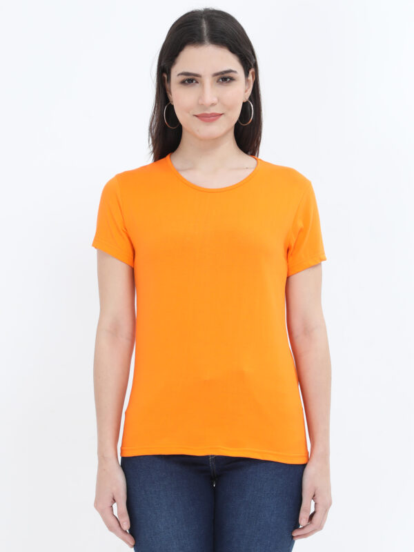 Orange_womens_plain_t-shirt