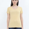 Beige color_womens_plain_t-shirt