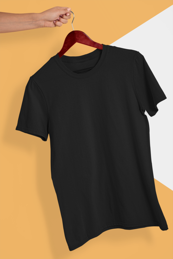 Black-Plain T-Shirt