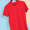 Red -Plain -T-Shirt