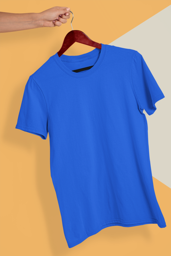 Royal-Blue- Plain T-Shirt