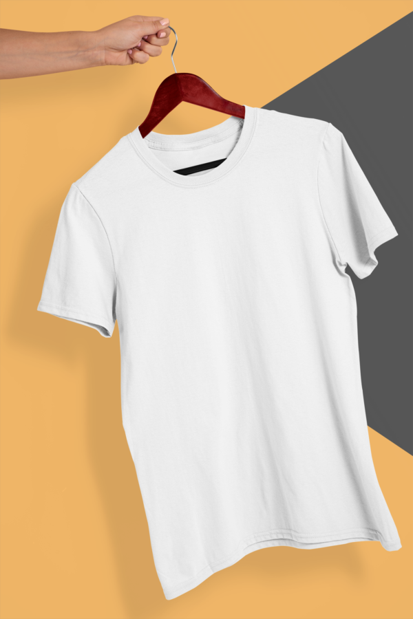 White- Plain -T-Shirt