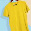 Yellow- Plain -T-Shirt